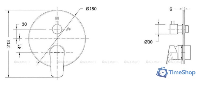 Смеситель Bravat PB8429564CP-3-ENG 3-функциональный - Изображение №2 — Интернет-магазин Time-Shop