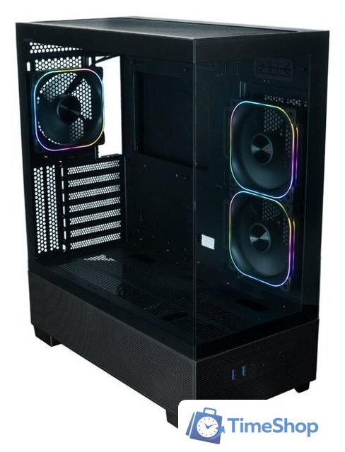 Корпус XASTRA Q500 3ARGB-FG-C10-UC (черный) - Изображение №3 — Интернет-магазин Time-Shop