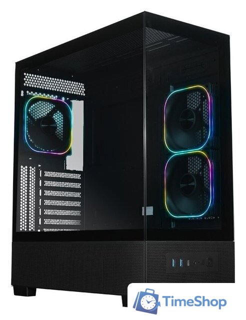 Корпус XASTRA Q500 3ARGB-FG-C10-UC (черный) - Изображение №1 — Интернет-магазин Time-Shop