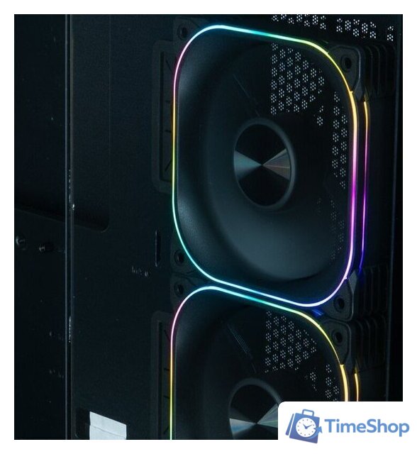 Корпус XASTRA Q500 3ARGB-FG-C10-UC (черный) - Изображение №8 — Интернет-магазин Time-Shop