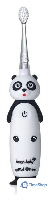 Электрическая зубная щетка Brush-Baby WildOnes Panda - Изображение №2 — Интернет-магазин Time-Shop
