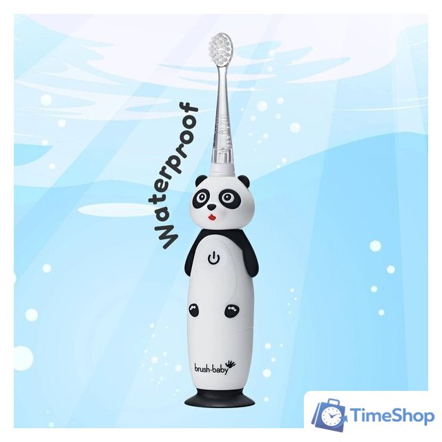 Электрическая зубная щетка Brush-Baby WildOnes Panda - Изображение №9 — Интернет-магазин Time-Shop