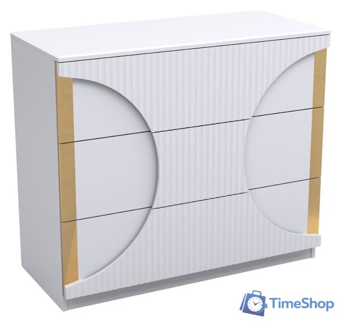 Комод Кастанье Каталея СП 046-03 (белый) - Изображение №1 — Интернет-магазин Time-Shop