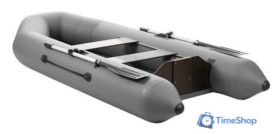 Моторно-гребная лодка Тонар Капитан 280Т (серый) - Изображение №1 — Интернет-магазин Time-Shop