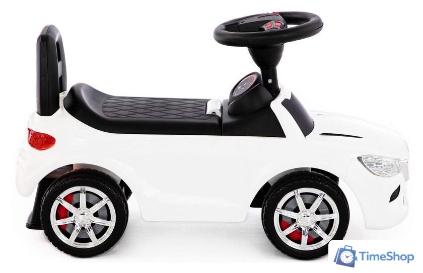 Каталка Полесье SuperCar №4 84514 (белый) - Изображение №3 — Интернет-магазин Time-Shop