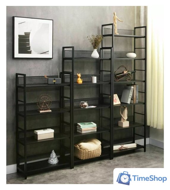 Стеллаж Signal Raw R5 (черный) - Изображение №3 — Интернет-магазин Time-Shop