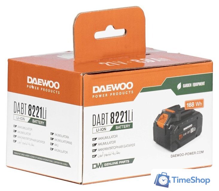 Аккумулятор Daewoo Power DABT 8221Li (21В/8 Ач) - Изображение №4 — Интернет-магазин Time-Shop
