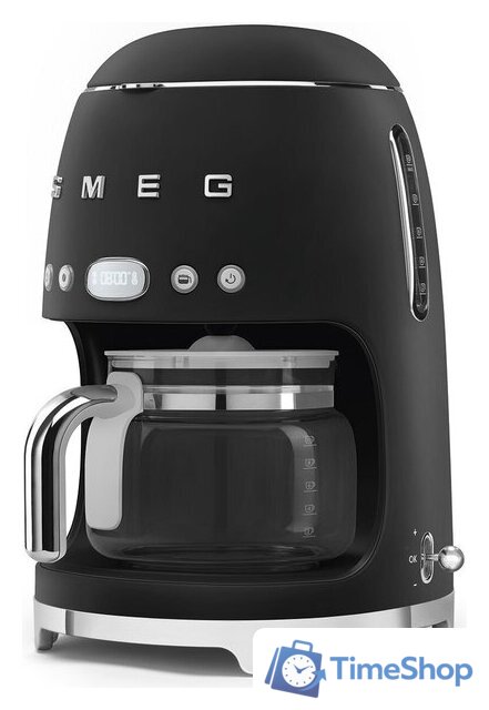 Капельная кофеварка Smeg DCF02BLMEU - Изображение №4 — Интернет-магазин Time-Shop