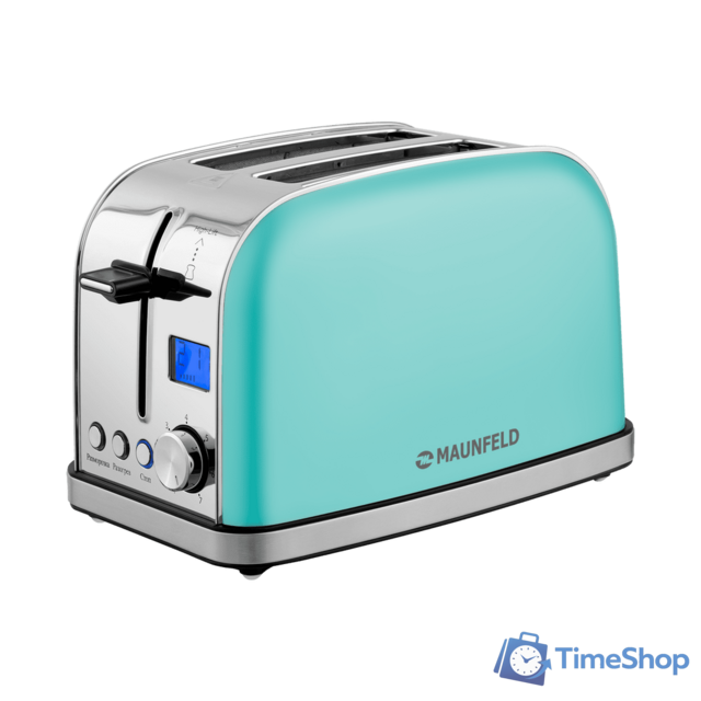 Тостер MAUNFELD MF-821MINT - Изображение №3 — Интернет-магазин Time-Shop