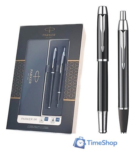 Ручка шариковая Parker IM Black CT 2093215 - Изображение №1 — Интернет-магазин Time-Shop