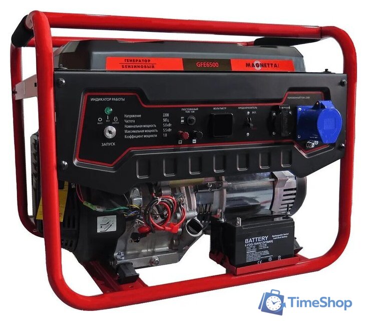 Бензиновый генератор Magnetta GFE6500 - Изображение №1 — Интернет-магазин Time-Shop