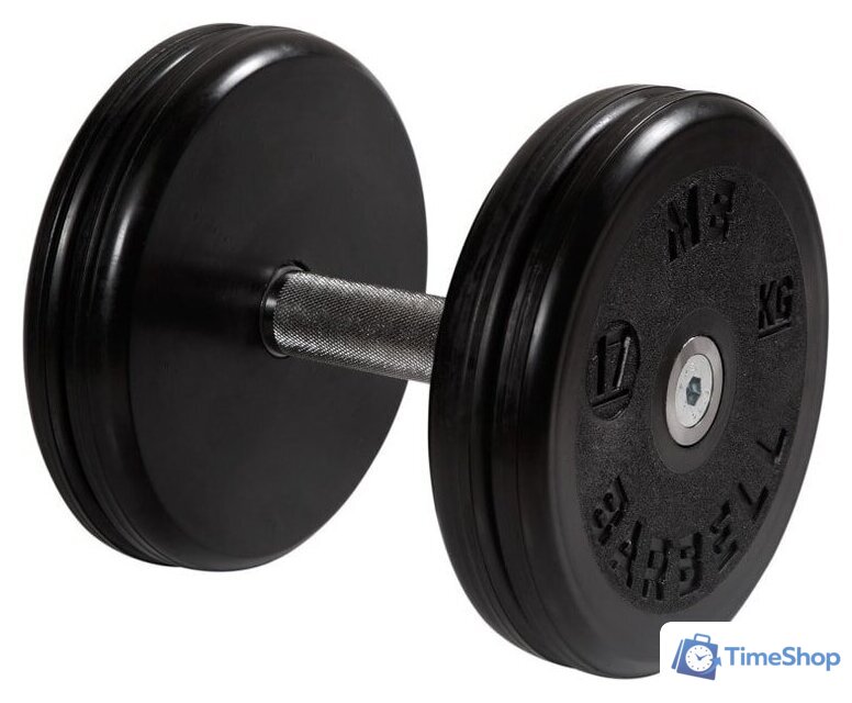 Гантель MB Barbell Классик 17 кг - Изображение №1 — Интернет-магазин Time-Shop