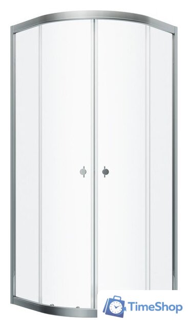 Душевой уголок Triton Альфа-Хром 100х100 (без поддона) - Изображение №1 — Интернет-магазин Time-Shop