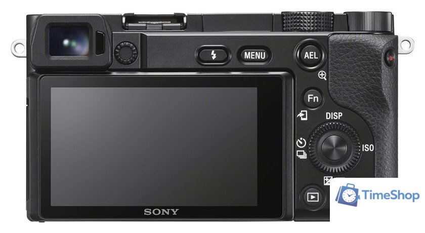 Беззеркальный фотоаппарат Sony Alpha a6100 Double Kit 16-50mm + 55-210mm (черный) - Изображение №6 — Интернет-магазин Time-Shop