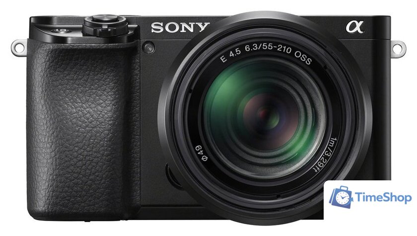Беззеркальный фотоаппарат Sony Alpha a6100 Double Kit 16-50mm + 55-210mm (черный) - Изображение №1 — Интернет-магазин Time-Shop