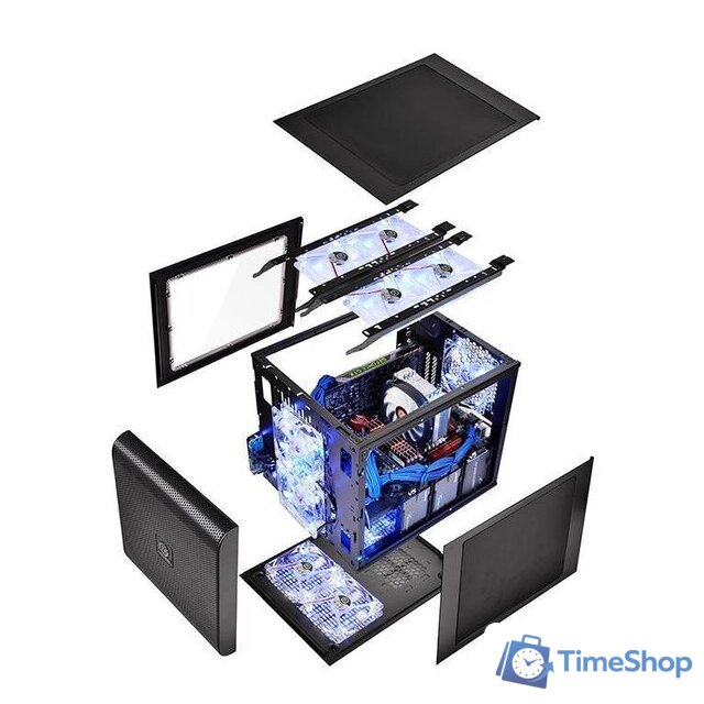 Корпус Thermaltake Core V21 [CA-1D5-00S1WN-00] - Изображение №8 — Интернет-магазин Time-Shop
