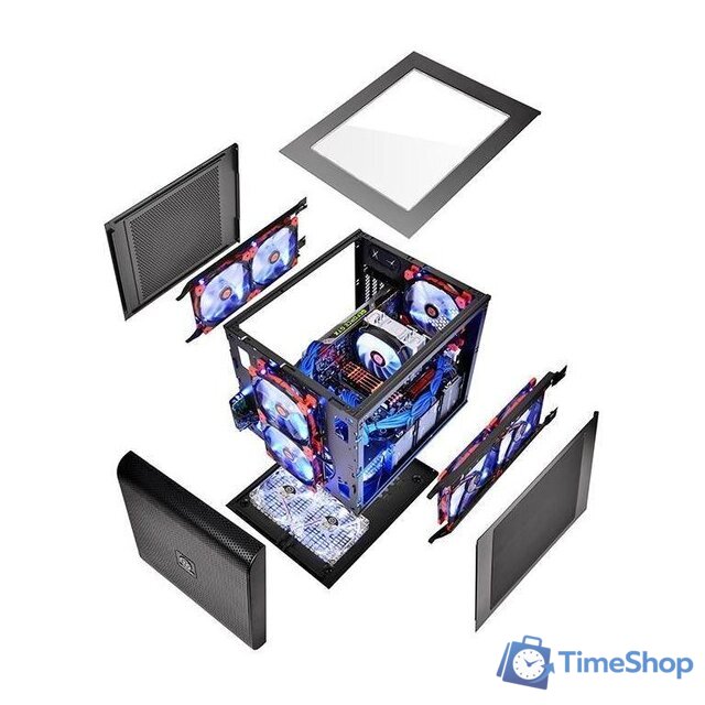 Корпус Thermaltake Core V21 [CA-1D5-00S1WN-00] - Изображение №16 — Интернет-магазин Time-Shop