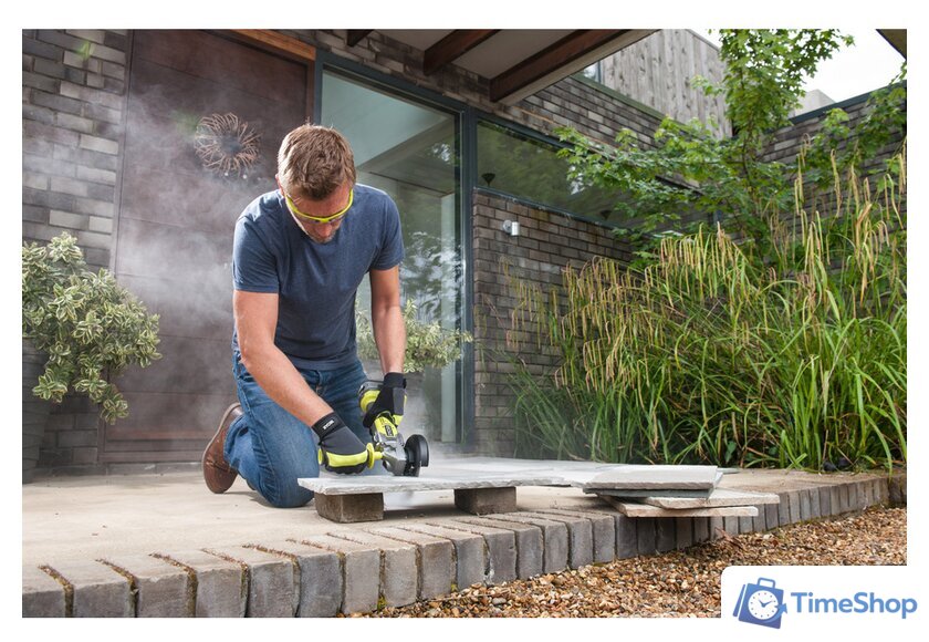 Угловая шлифмашина Ryobi R18AG7-0 (без АКБ) - Изображение №2 — Интернет-магазин Time-Shop