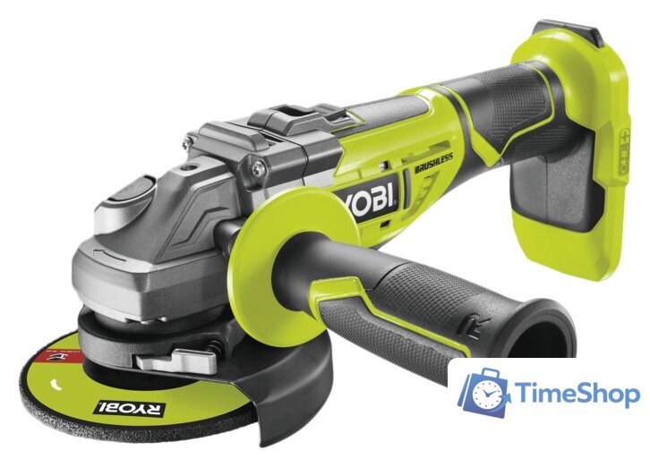Угловая шлифмашина Ryobi R18AG7-0 (без АКБ) - Изображение №1 — Интернет-магазин Time-Shop