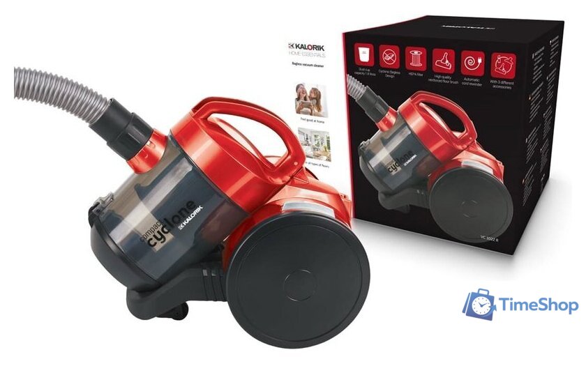 Пылесос Kalorik VC 1022 R - Изображение №8 — Интернет-магазин Time-Shop