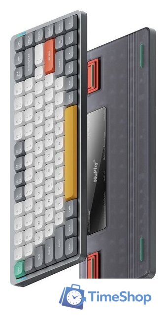 Клавиатура NuPhy Air75 V2 Lunar Gray (NuPhy Low Profile Moss, нет кириллицы) - Изображение №3 — Интернет-магазин Time-Shop