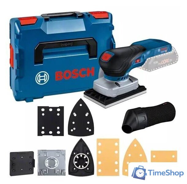 Виброшлифмашина Bosch GSS 18V-13 Professional 06019L0101 (без АКБ, кейс) - Изображение №1 — Интернет-магазин Time-Shop