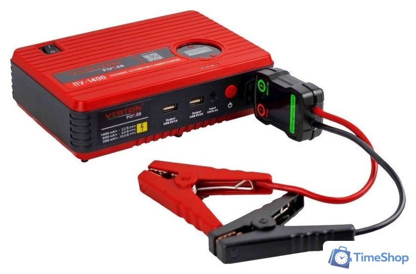 Портативное пусковое устройство Verton Energy ПУ-1400 - Изображение №12 — Интернет-магазин Time-Shop