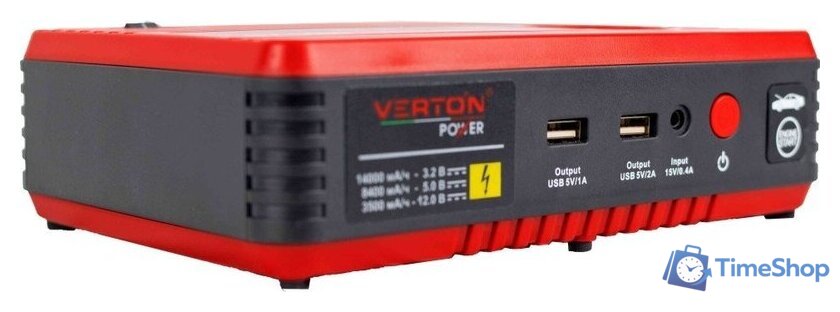 Портативное пусковое устройство Verton Energy ПУ-1400 - Изображение №2 — Интернет-магазин Time-Shop