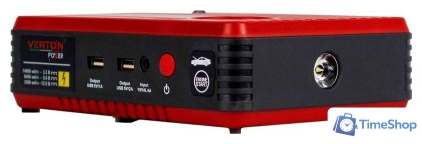 Портативное пусковое устройство Verton Energy ПУ-1400 - Изображение №4 — Интернет-магазин Time-Shop