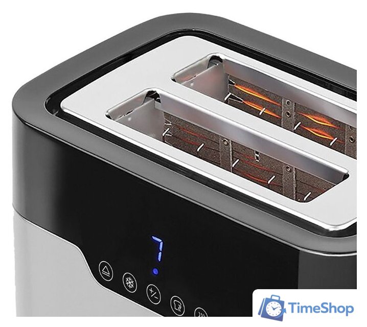 Тостер CENTEK CT-1423 (сталь) - Изображение №3 — Интернет-магазин Time-Shop