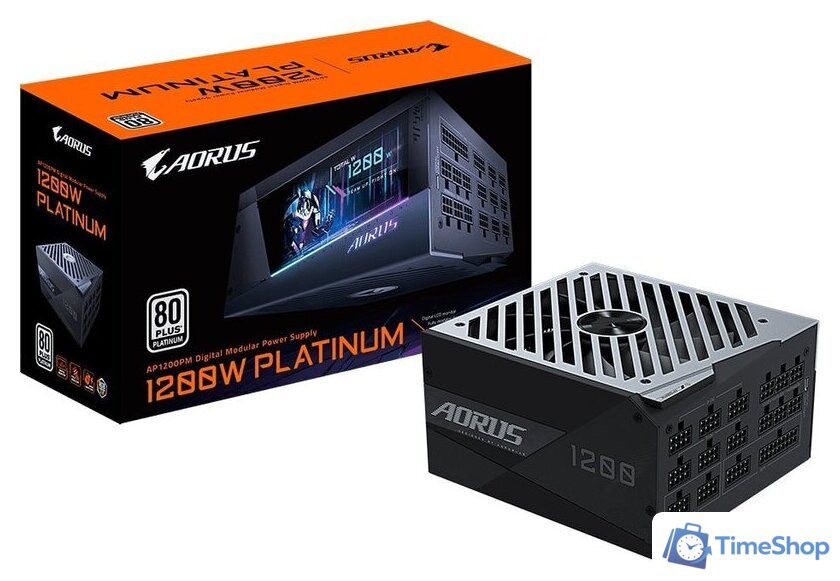 Блок питания Gigabyte Aorus P1200W 80+ Platinum Modular GP-AP1200PM - Изображение №8 — Интернет-магазин Time-Shop