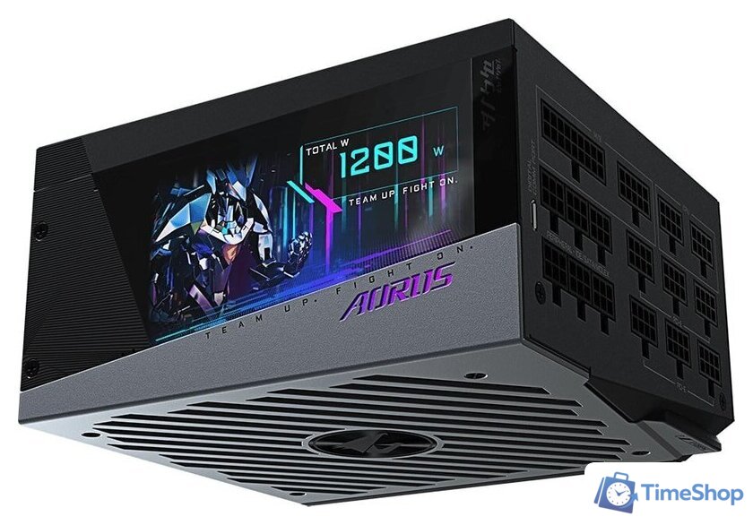 Блок питания Gigabyte Aorus P1200W 80+ Platinum Modular GP-AP1200PM - Изображение №2 — Интернет-магазин Time-Shop