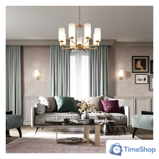 Люстра средней высоты Odeon Light Kasali 4990/10 - Изображение №3 — Интернет-магазин Time-Shop