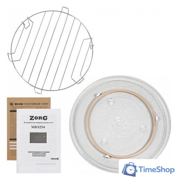 Микроволновая печь ZorG MIO256 S black (черный) - Изображение №3 — Интернет-магазин Time-Shop
