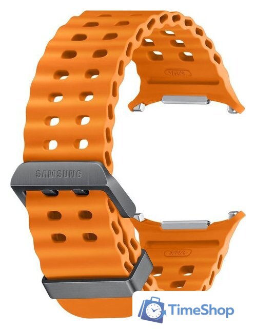 Ремешок Samsung Marine для Galaxy Watch Ultra (оранжевый) - Изображение №1 — Интернет-магазин Time-Shop
