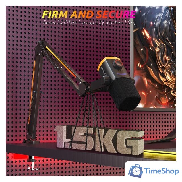 Стойка FIFINE BM38 (черный) - Изображение №12 — Интернет-магазин Time-Shop