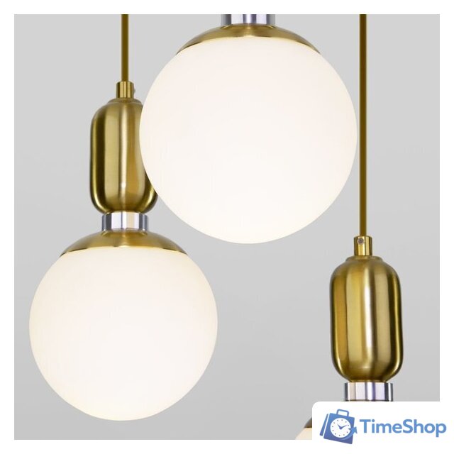 Подвесная люстра Евросвет Bubble 50151/3 (латунь) - Изображение №4 — Интернет-магазин Time-Shop