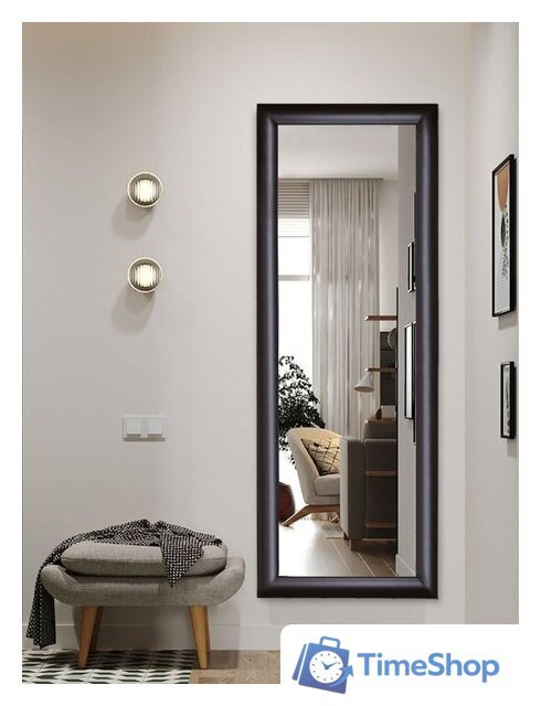 Зеркало Декарт Настенное в раме 8Л3222 (венге) - Изображение №4 — Интернет-магазин Time-Shop