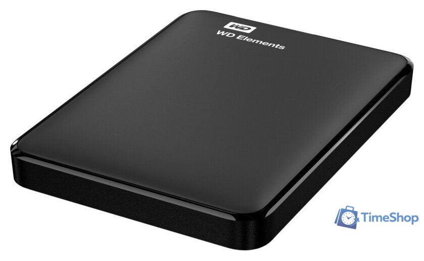 Внешний накопитель WD Elements Portable 2TB (WDBU6Y0020BBK) - Изображение №1 — Интернет-магазин Time-Shop