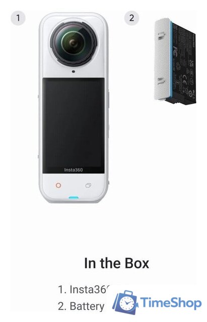 Экшен-камера Insta360 X5 Limited Edition (белый) - Изображение №10 — Интернет-магазин Time-Shop