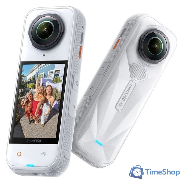 Экшен-камера Insta360 X5 Limited Edition (белый) - Изображение №5 — Интернет-магазин Time-Shop