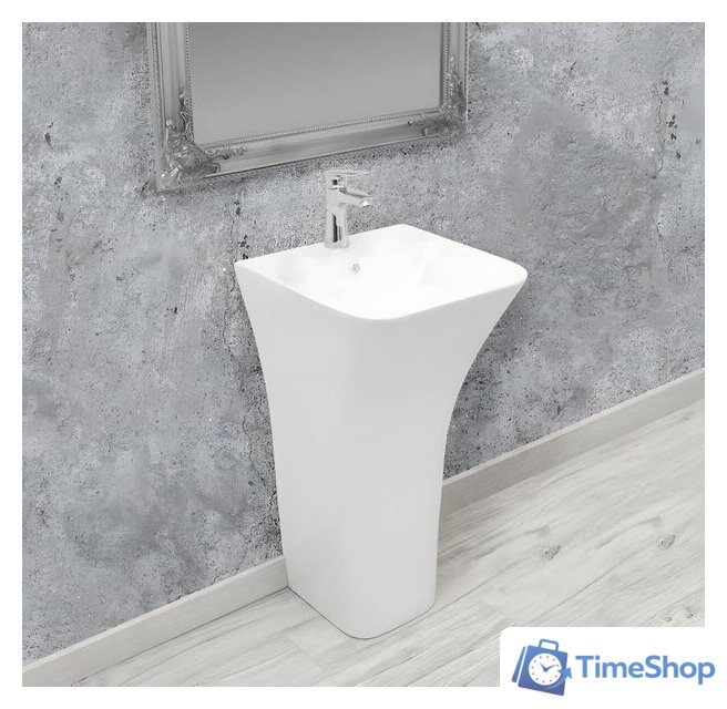 Умывальник Rea Ada Slim 45x43 Reau9902 - Изображение №5 — Интернет-магазин Time-Shop