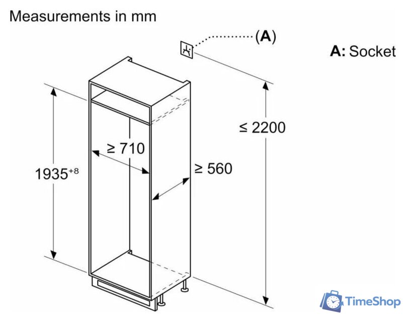 Холодильник Bosch Serie 4 KBN96VFE0 - Изображение №8 — Интернет-магазин Time-Shop