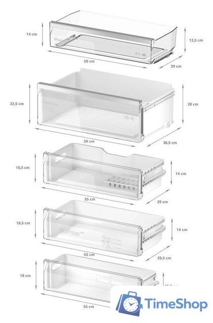 Холодильник Bosch Serie 4 KBN96VFE0 - Изображение №7 — Интернет-магазин Time-Shop