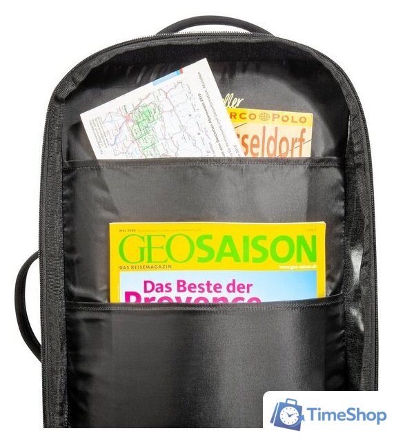 Туристический рюкзак Tatonka Traveller Pack 35 1937.040 (черный) - Изображение №9 — Интернет-магазин Time-Shop