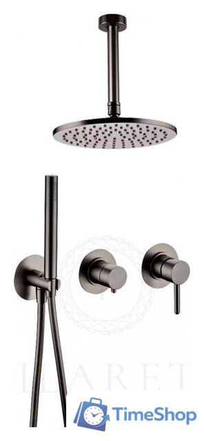 Душевая система  Filarete Roun FL1032 (графит) - Изображение №1 — Интернет-магазин Time-Shop