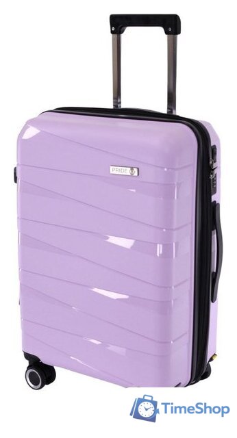 Чемодан-спиннер Pride РР-201 (M, сиреневый) - Изображение №2 — Интернет-магазин Time-Shop
