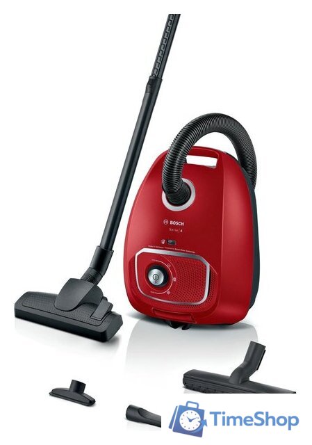 Пылесос Bosch Serie 4 BGB41RD3H - Изображение №1 — Интернет-магазин Time-Shop