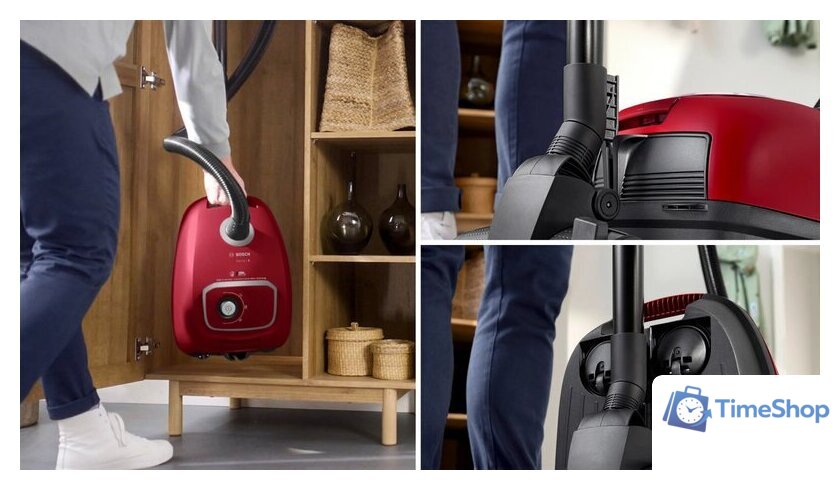 Пылесос Bosch Serie 4 BGB41RD3H - Изображение №17 — Интернет-магазин Time-Shop