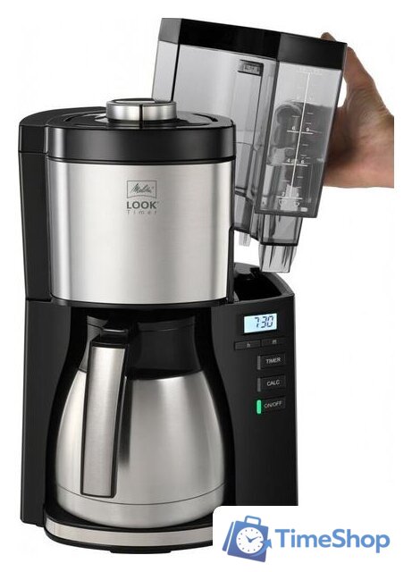Капельная кофеварка Melitta Look V Therm Timer (черный) - Изображение №2 — Интернет-магазин Time-Shop